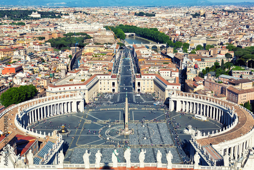  Famous Saint Peter's Square in Vatican  #73716988