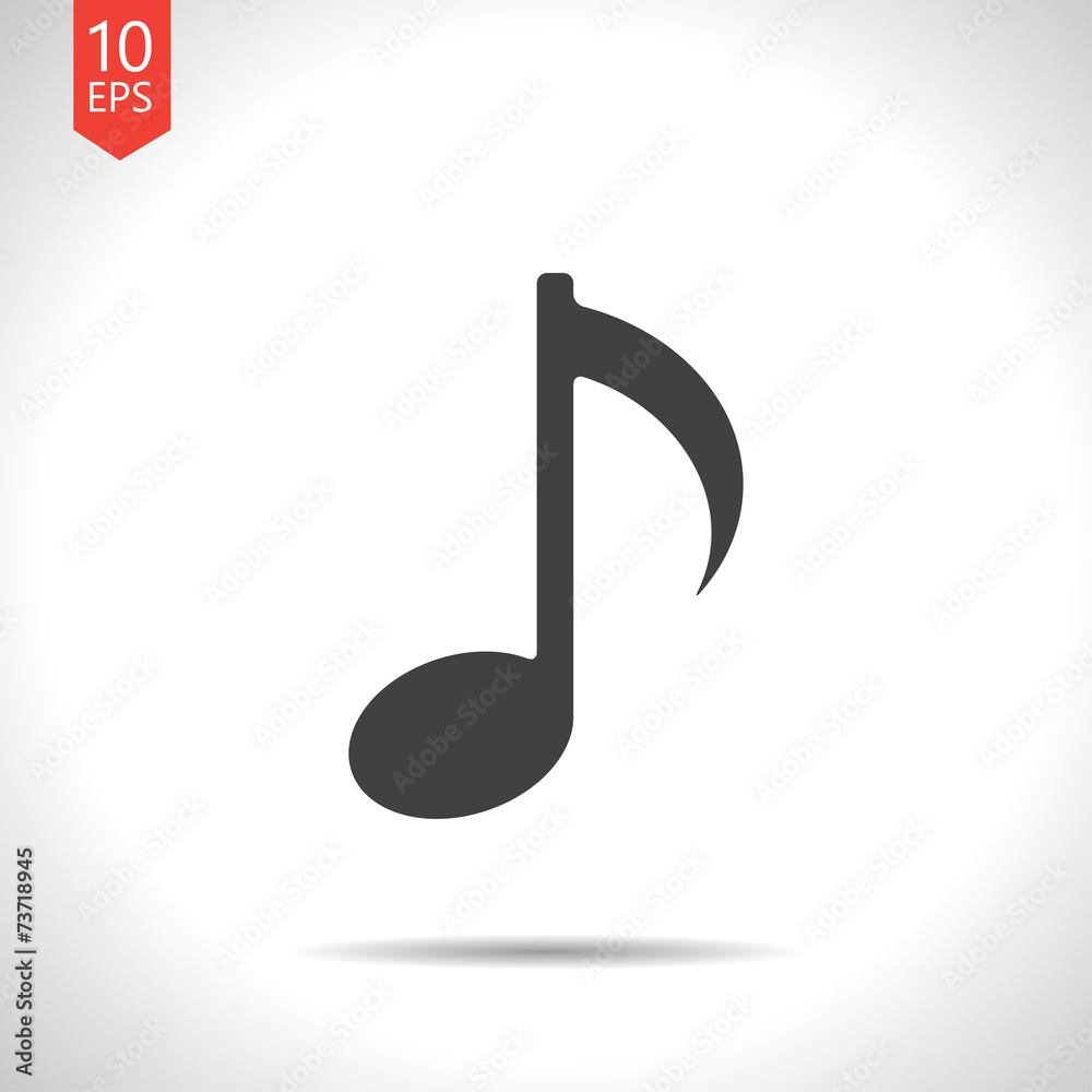 Vector music icon. Eps10 Vector music icon. Eps10