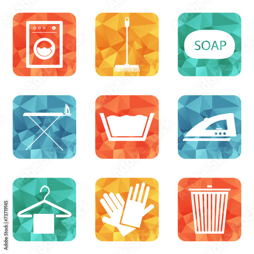 Laundry icons