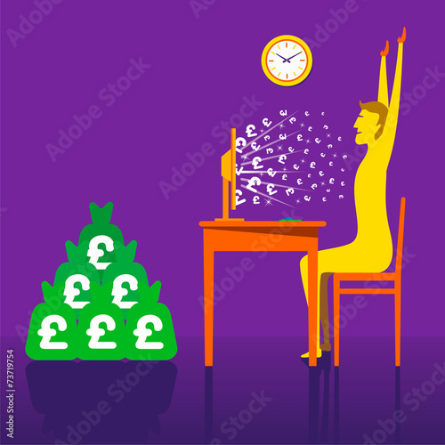 on-line money earning through e-business design