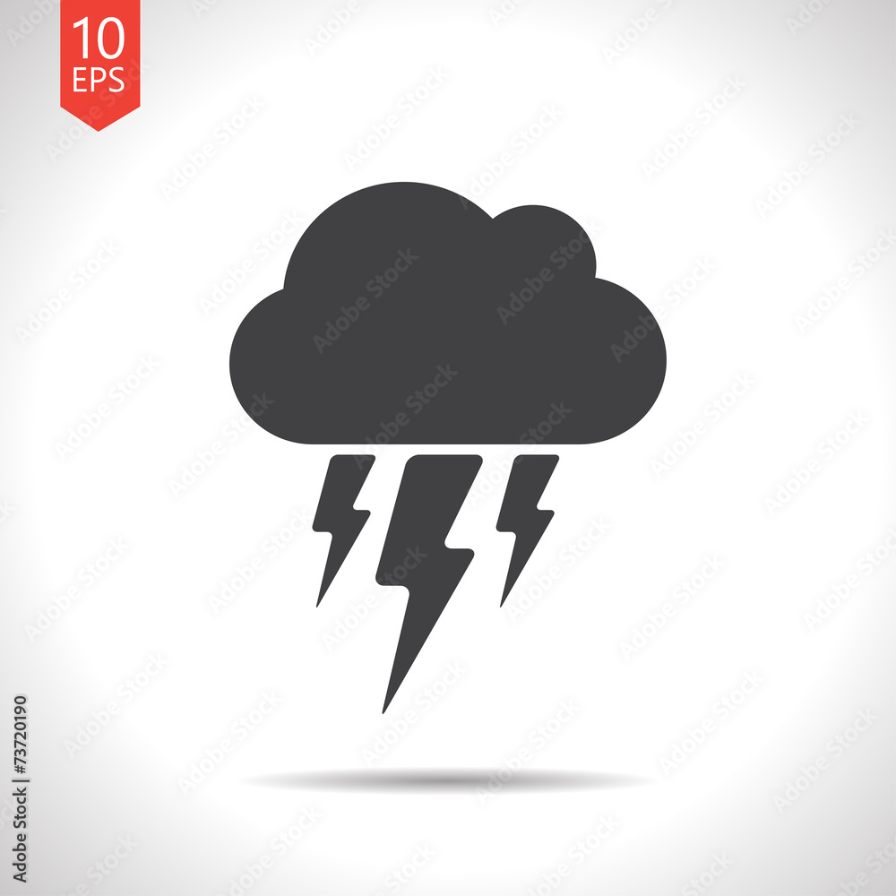 Vector flash icon. Eps10 Vector flash icon. Eps10