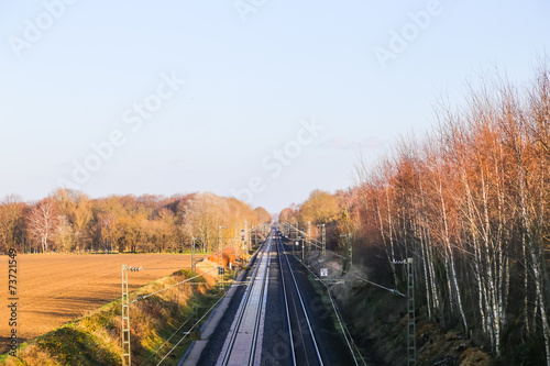 Bahnstrecke bei Bremen photo