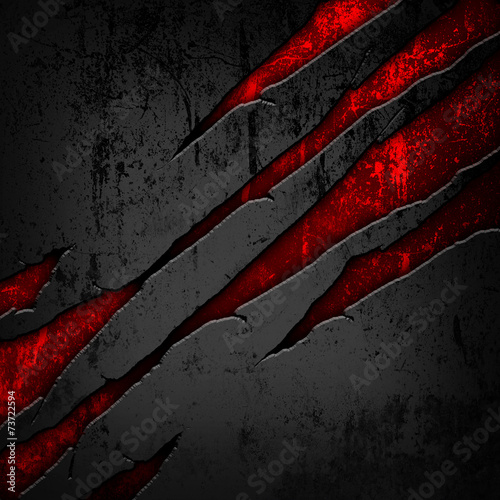 scratched metal background