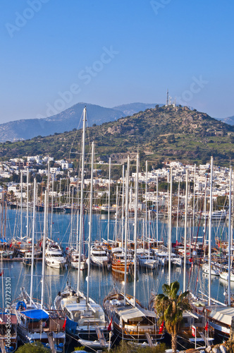 Bodrum, a popular coastal t...
