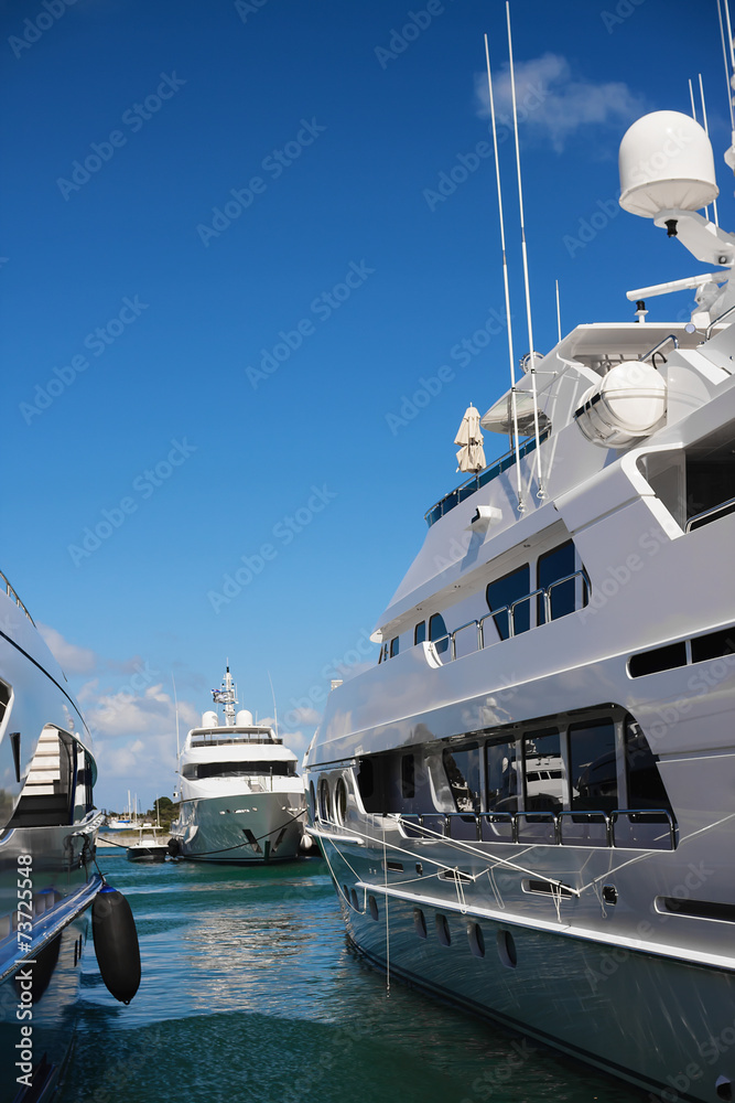 Fototapeta premium Boat show.