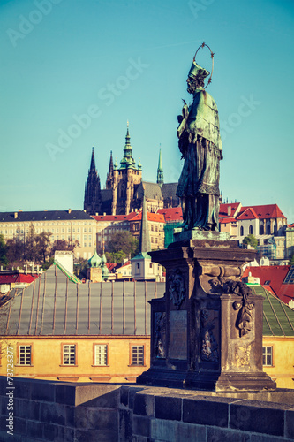 John of Nepomuk (or John Nepomucene) national saint of the Czech photo