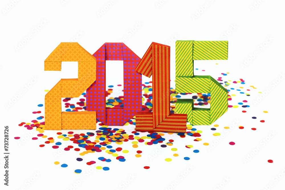 Origami 2015 numbers Origami 2015 numbers