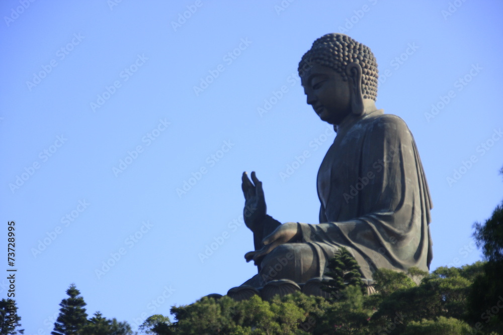 Fototapeta premium le grand Bouddha de Lantau