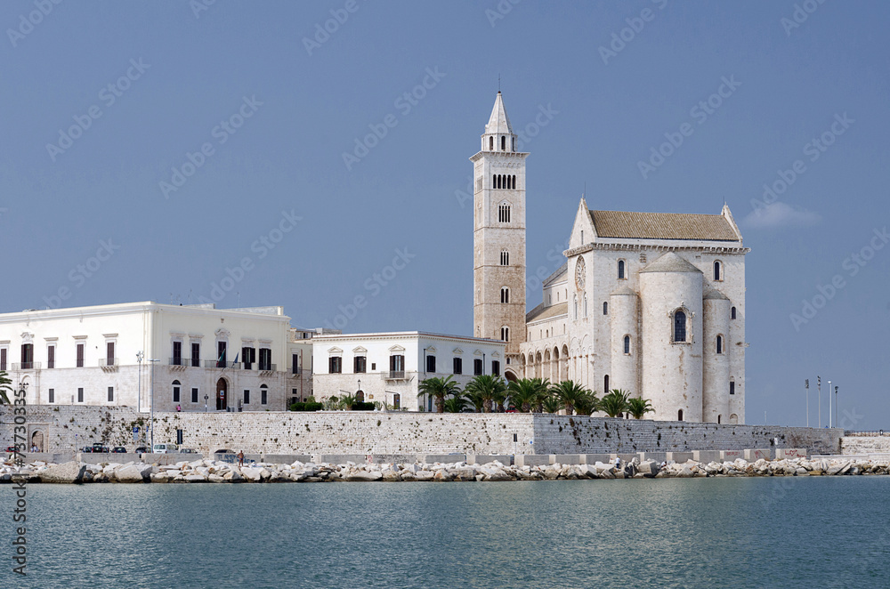 Ταπετσαρία Trani - Vista del Porto e del Duomo