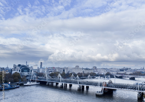 London Panorama mit Themse