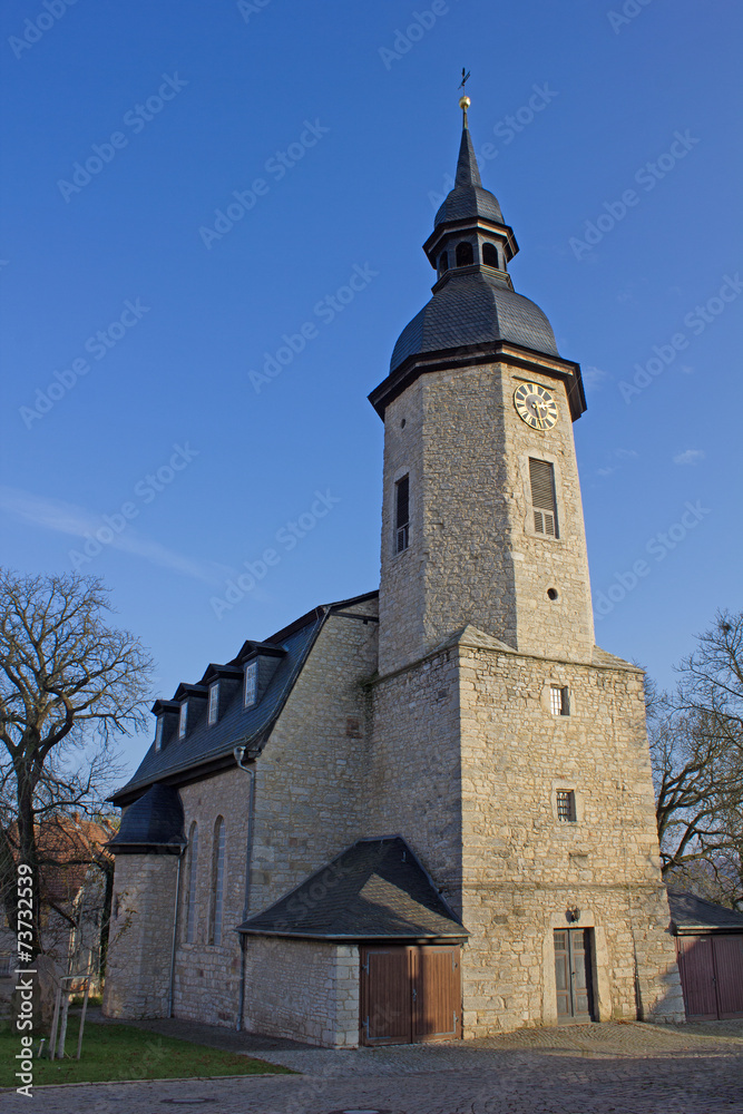 Dornburg (Saale) Kirche St. Jakobus Major (1718, Thüringen)