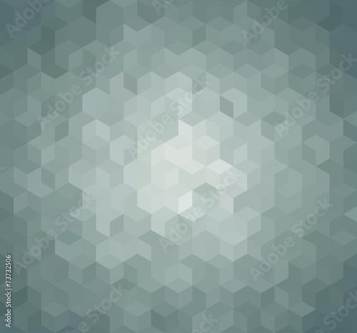 Blue Triangle Abstract Background