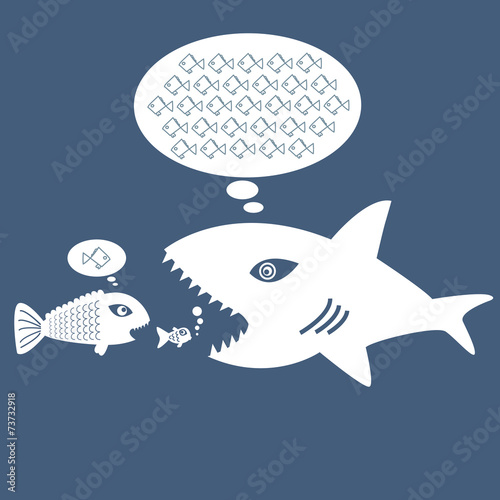 big fish eat little fish