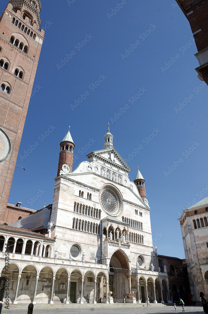 Cremona - Dettaglio della Cattedrale Santa Maria Assunta