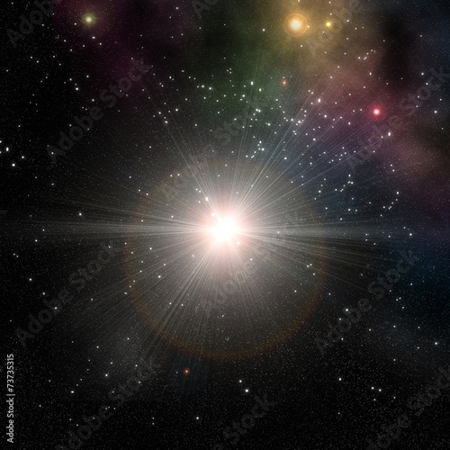 supernova explosion and extrasolar planet