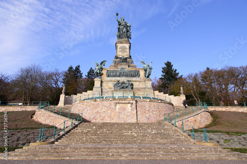 Rüdesheim, Niederwalddenkmal (November 2014)