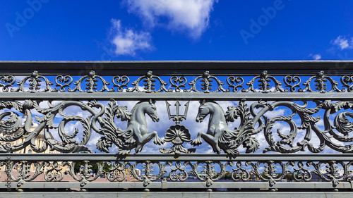Foto Annunciation bridge in St. Petersburg, Russia
