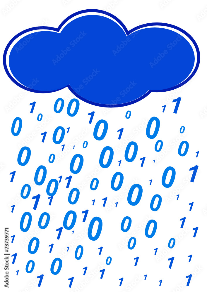 Datenregen aus der Cloud
