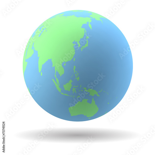 Earth globe