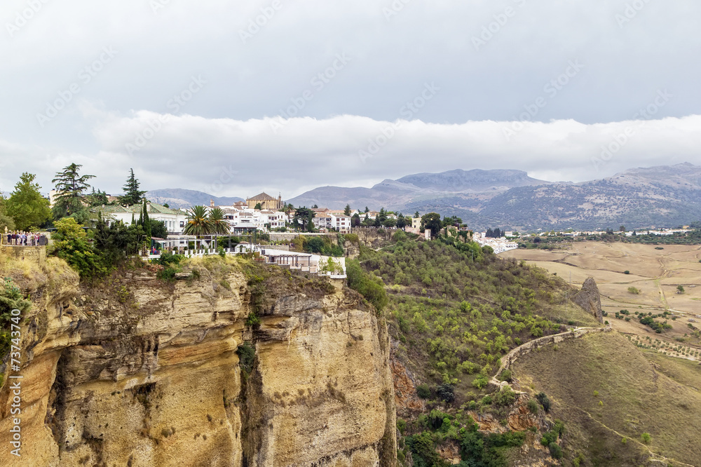 The view in Ronda, Spain
