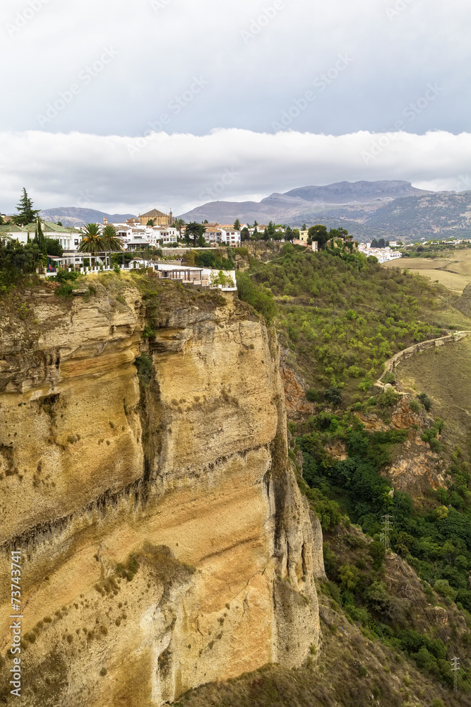 The view in Ronda, Spain