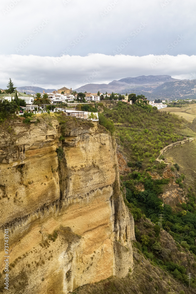 Fototapeta premium The view in Ronda, Spain