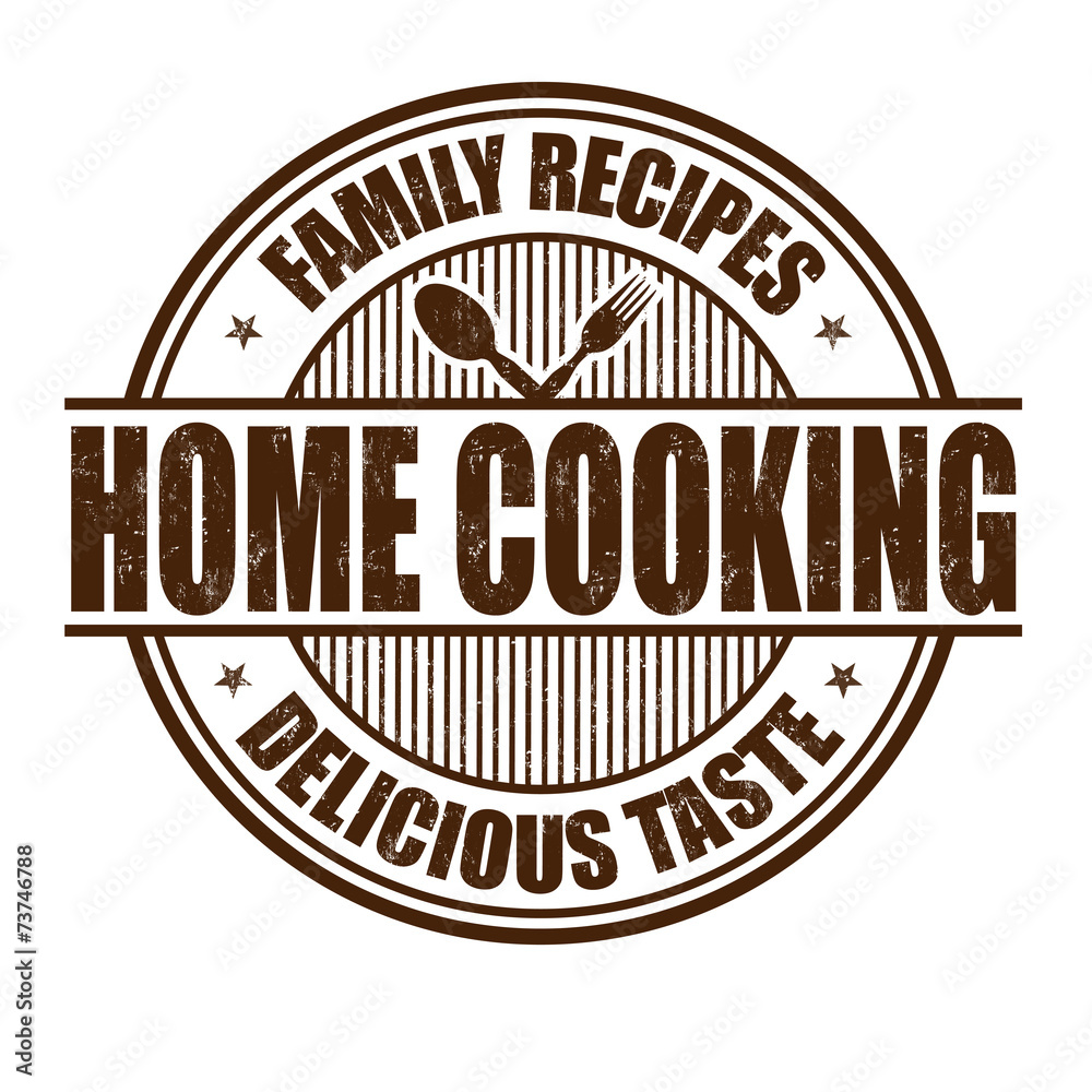 Home cooking stamp