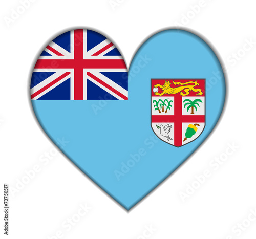 fiji heart flag vector Free Download fiji heart flag vector - GFXLoad