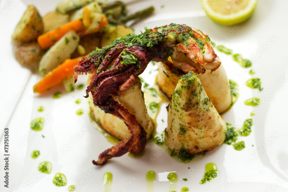 Squid from the Chief-Cooker. Squid from the Chief-Cooker.