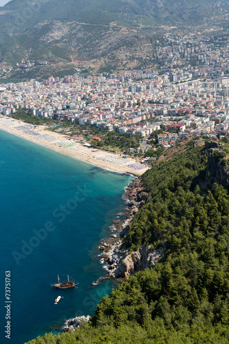 Alanya - the beach of Cleopatra .Turkey