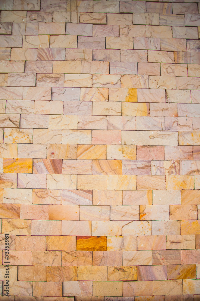 Unlimited endless seamless pattern of the  brick wall