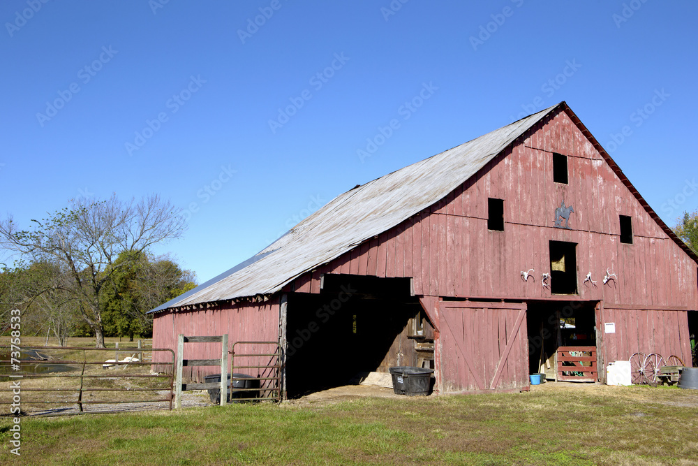 Old red barn Old red barn