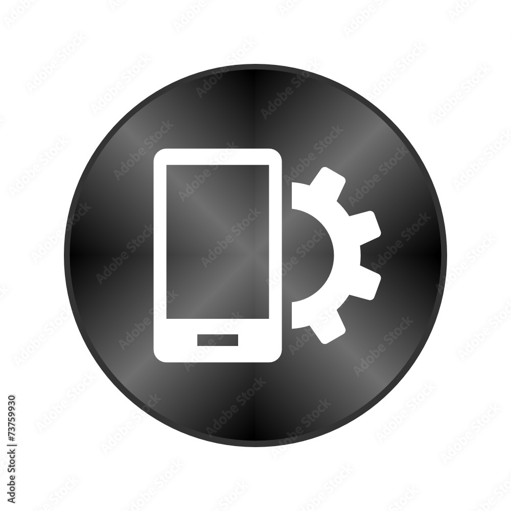 Fototapeta premium Chrome Icon