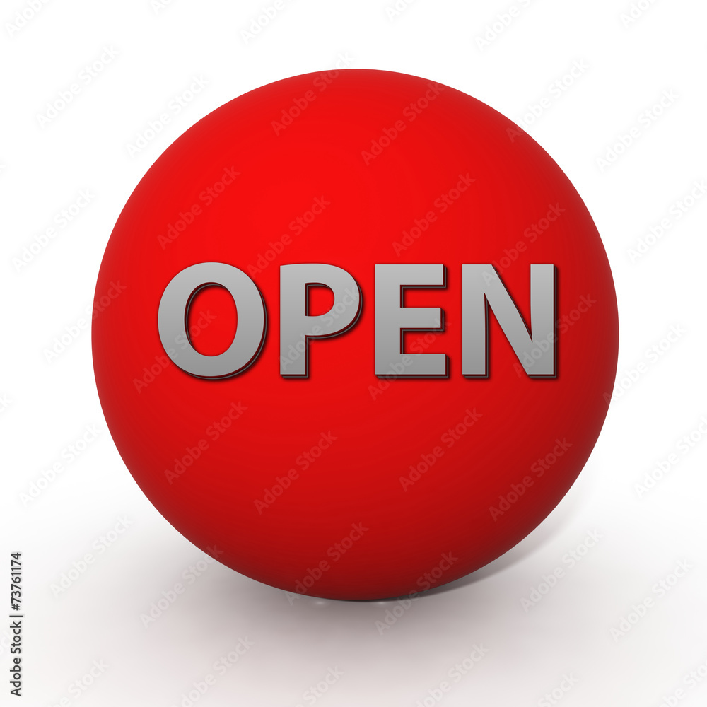 open circular icon on white background open circular icon on white background