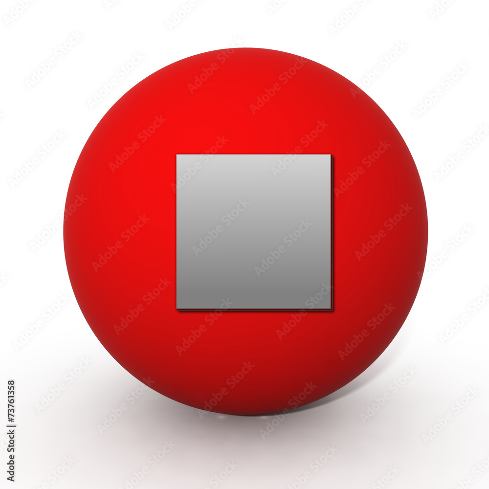 stop circular icon on white background stop circular icon on white background