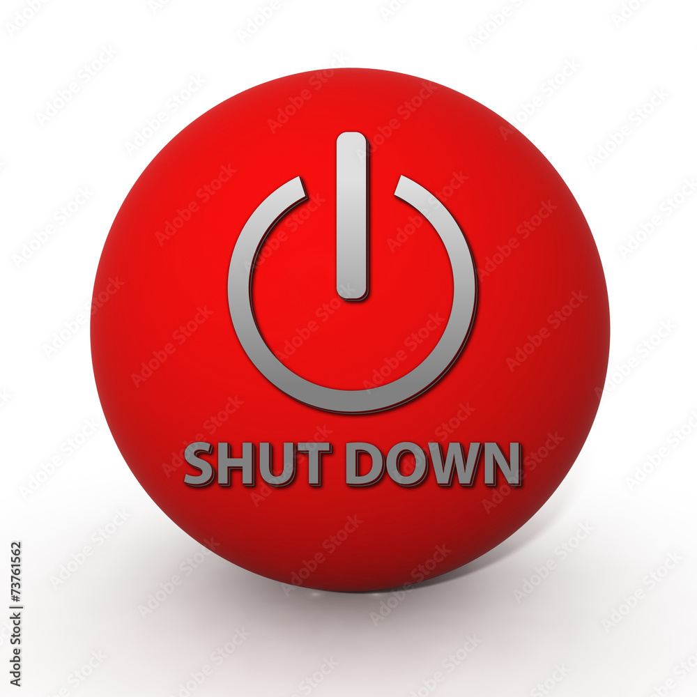 power circular icon on white background power circular icon on white background