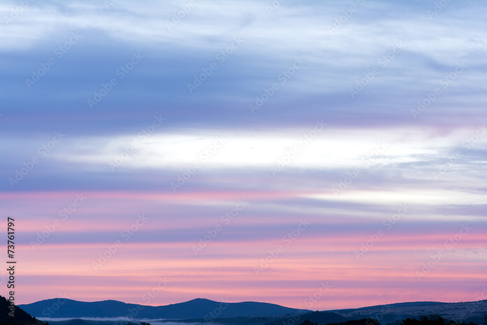 黎明の空