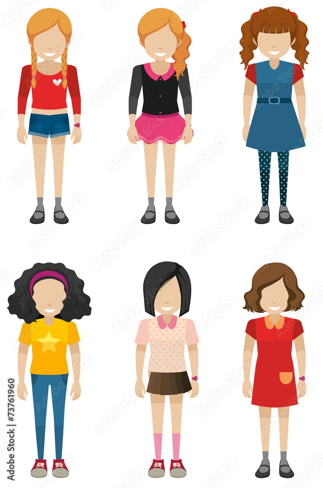 Faceless kids Faceless kids