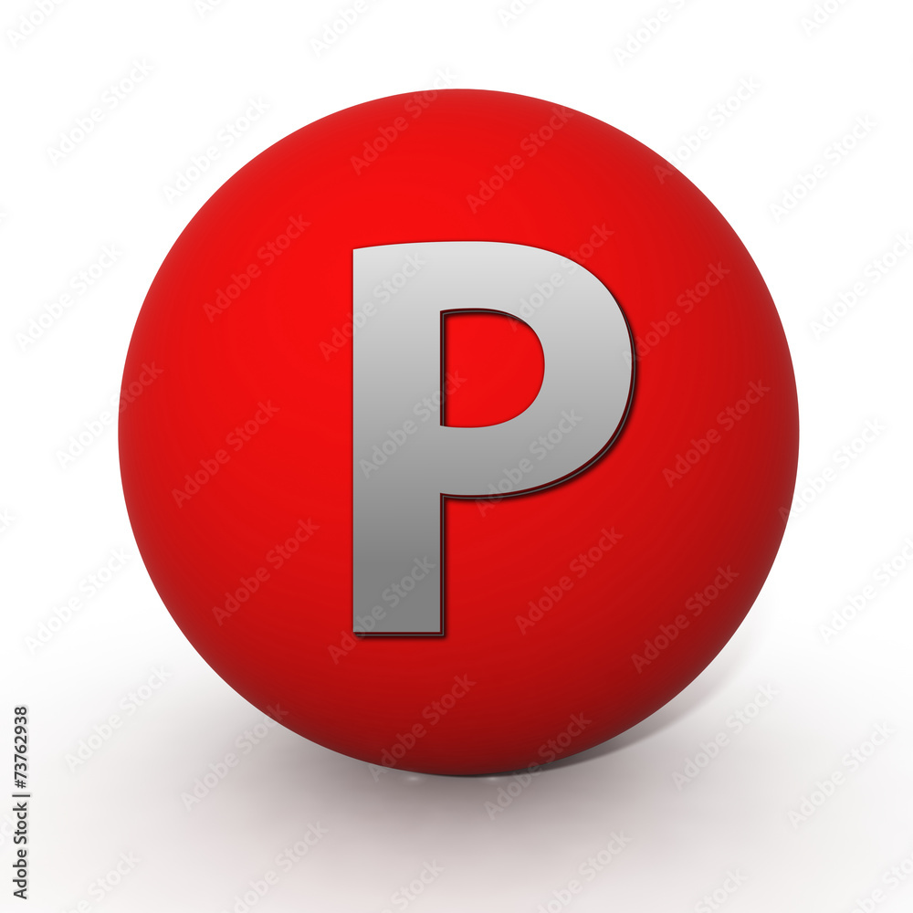 Parking circular icon on white background Parking circular icon on white background