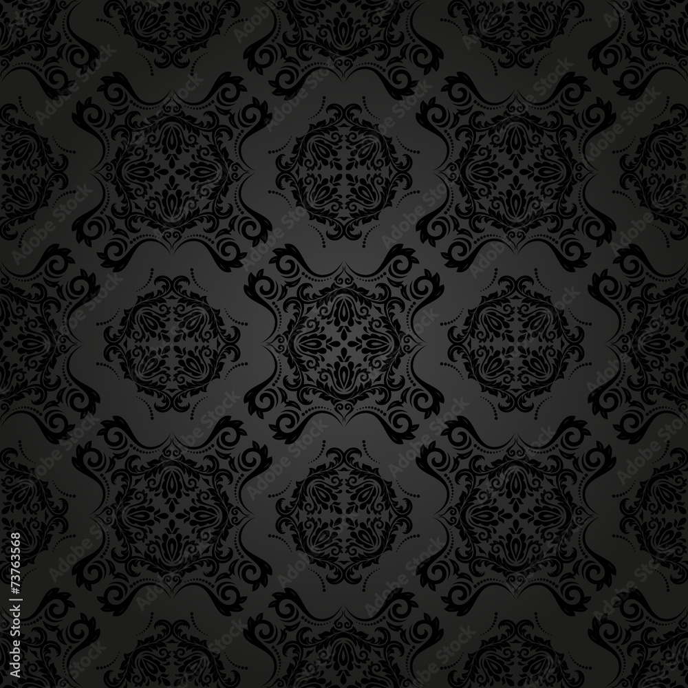 Orient Seamless Vector Pattern. Abstract Background Orient Seamless Vector Pattern. Abstract Background
