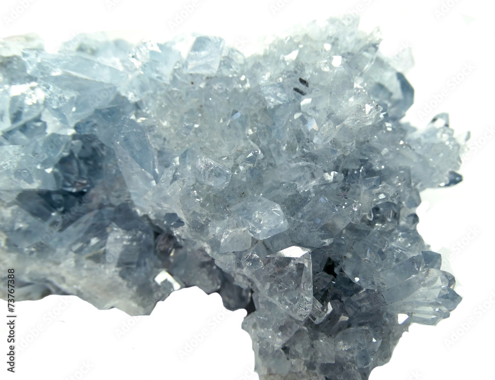 celestite geode geological crystals