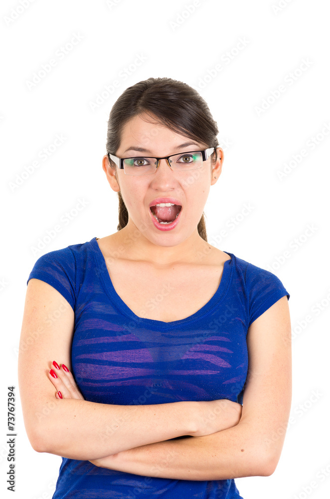 beautiful young brunette latin girl wearing glasses posing beautiful young brunette latin girl wearing glasses posing