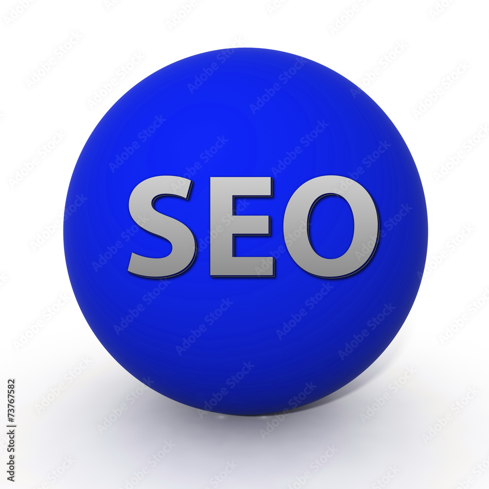 Seo circular icon on white background Seo circular icon on white background