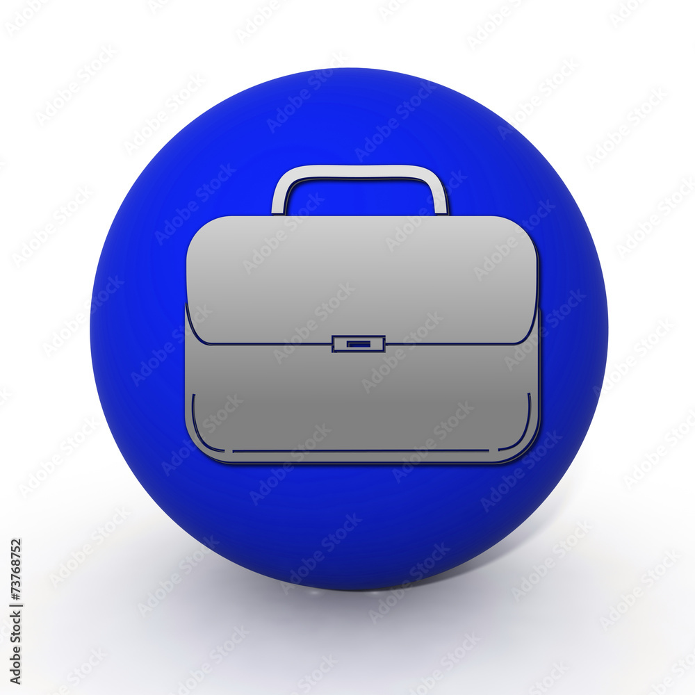 Bag circular icon on white background Bag circular icon on white background