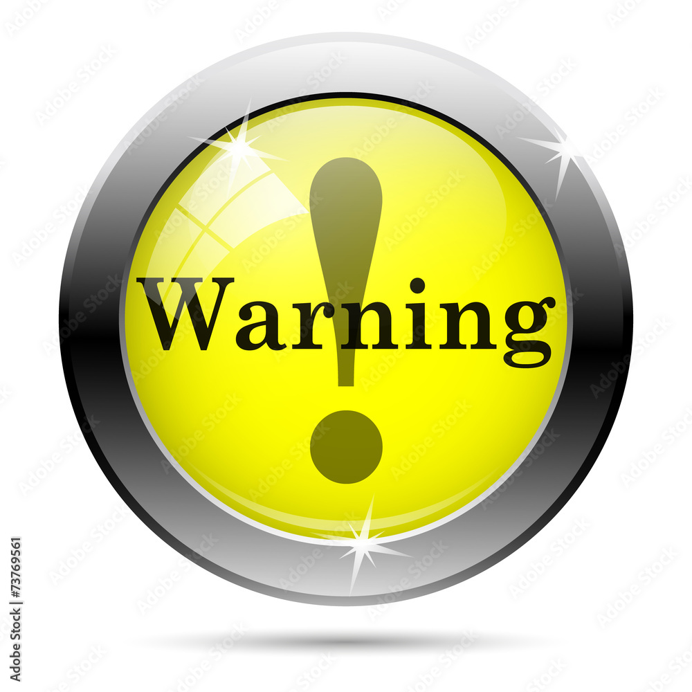 Warning icon Warning icon