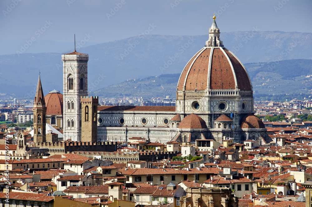 The Cathedral of Santa Maria del Fiore in Florence, Italy