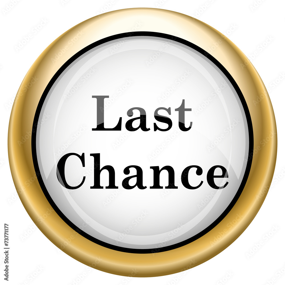 Last chance icon