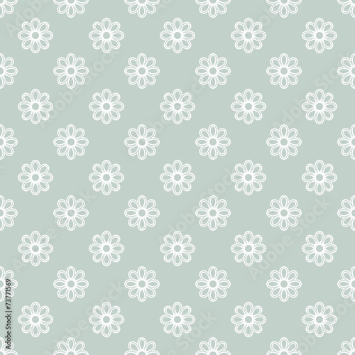 Floral Seamless Vector Pattern. Orient Abstract Background