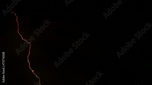 Real and natural lightning and thunder