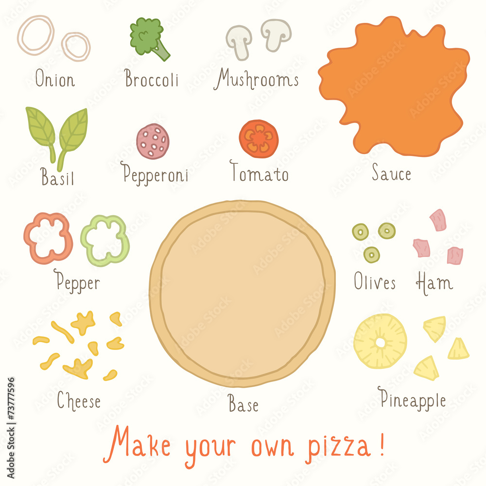 Make you own pizza set.